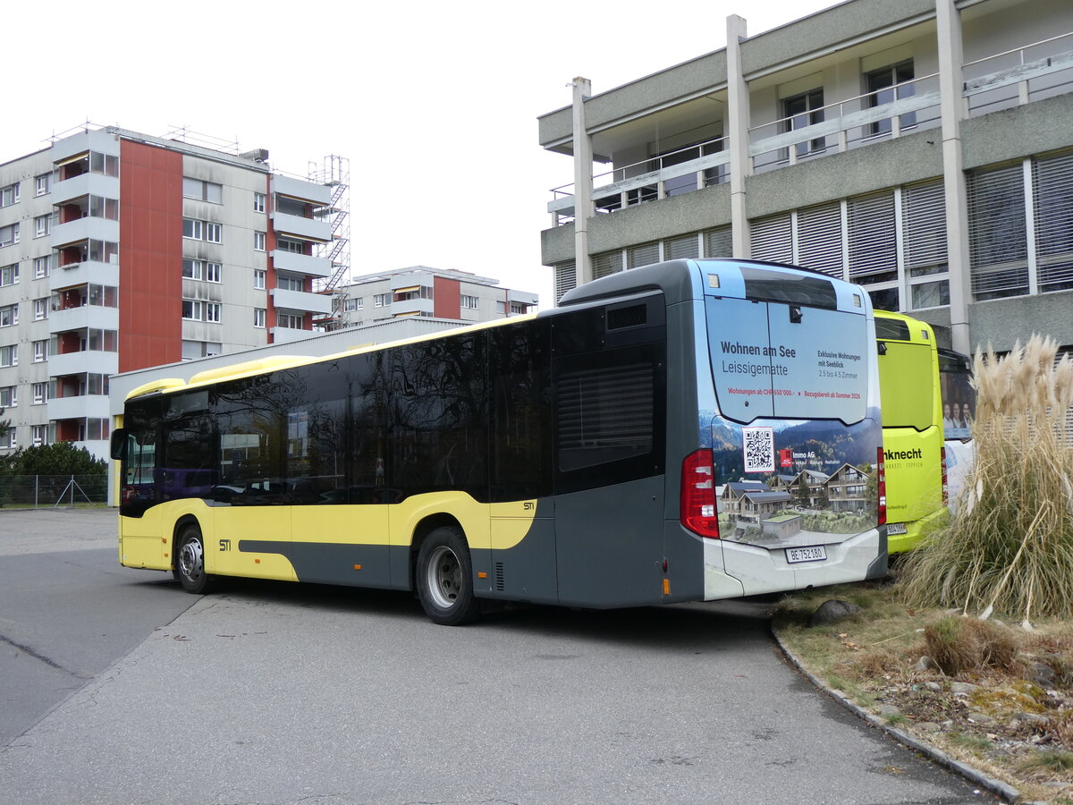 (273'042) - STI Thun - Nr. 180/BE 752'180 - Mercedes am 16. M�rz 2025 in Thun, Garage