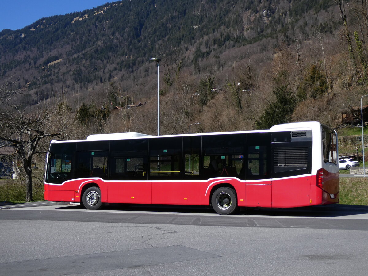 (273'095) - PostAuto Bern - BE 707'884/PID 12'414 - Mercedes (ex Wiener Linien, A-Wien Nr. 8154) am 20. M�rz 2025 in Ringgenberg, S�ge
