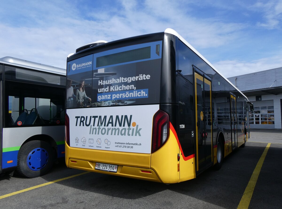 (273'127) - PostAuto Nordschweiz - BL 224'304/PID 11'794 - MAN am 22. M�rz 2025 in Kerzers, Interbus