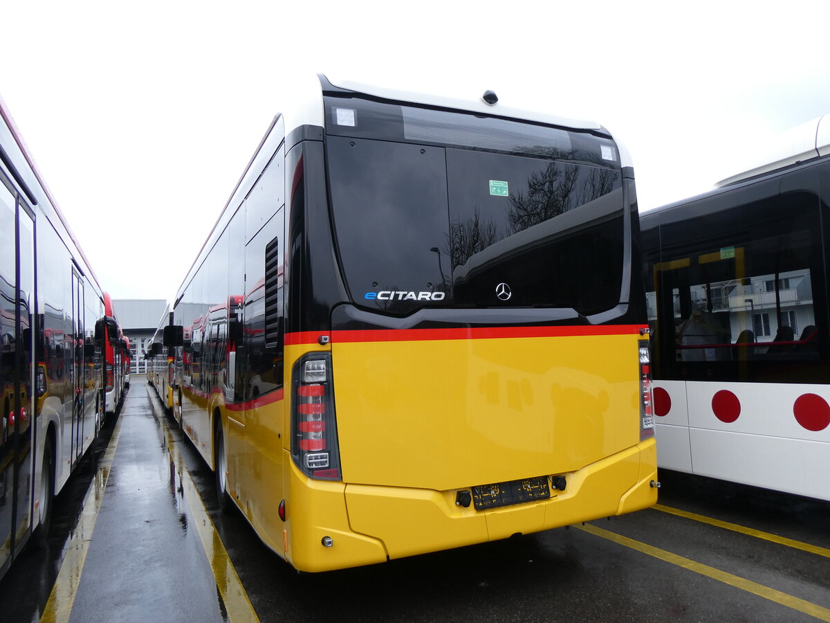 (273'387) - PostAuto Graub�nden - (145'734) - eMercedes am 29. M�rz 2025 in Winterthur, Daimler Buses