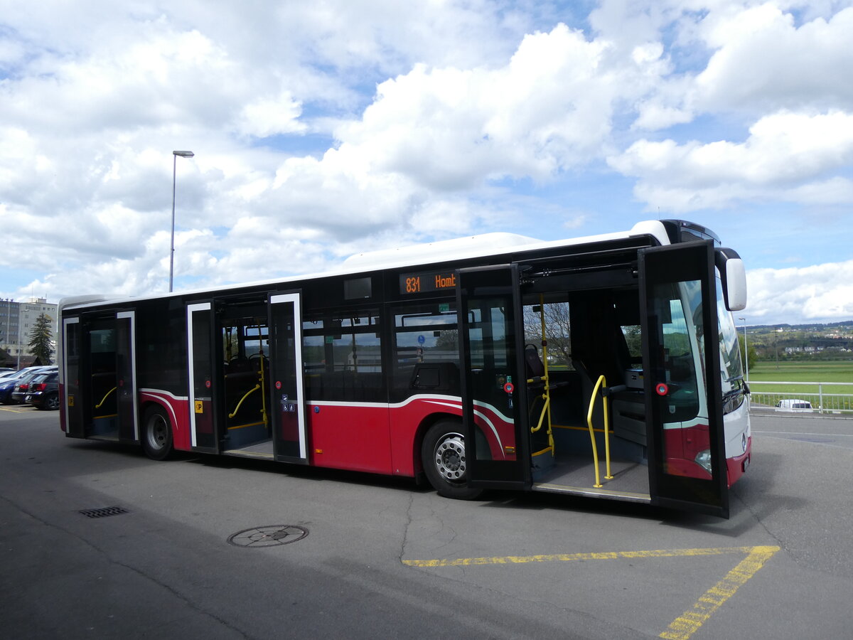 (274'119) - PostAuto Ostschweiz - TG 158'216/PID 12'413 - Mercedes (ex Wiener Linien, A-Wien Nr. 8153) am 22. April 2025 beim Bahnhof M�llheim-Wigoltingen