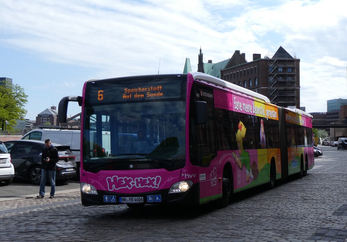 (275'049) - HHA Hamburg - Nr. 4606/HH-YB 4606 - Mercedes am 8. Mai 2025 in Hamburg, Auf dem Sande