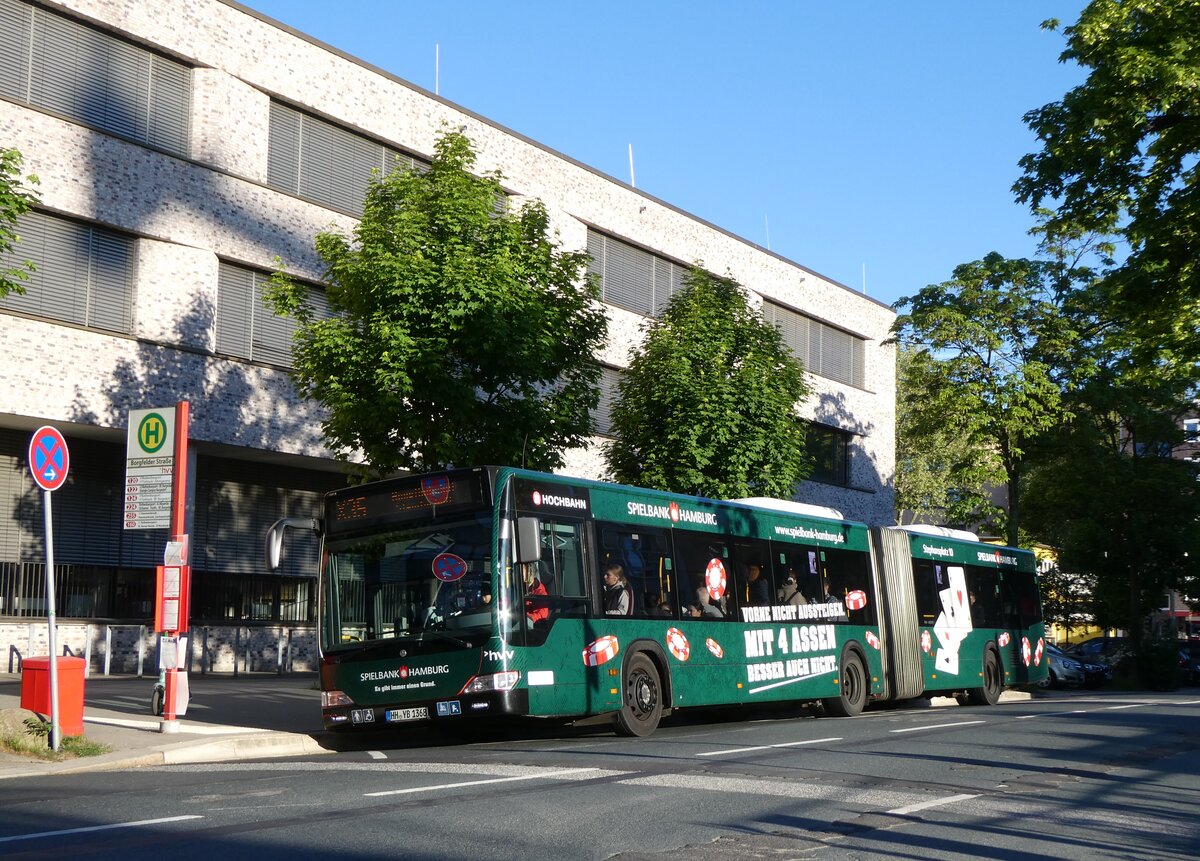 (275'265) - HHA Hamburg - Nr. 7328/HH-YB 1368 - Mercedes am 9. Mai 2025 in Hamburg, Borgfelder Strasse
