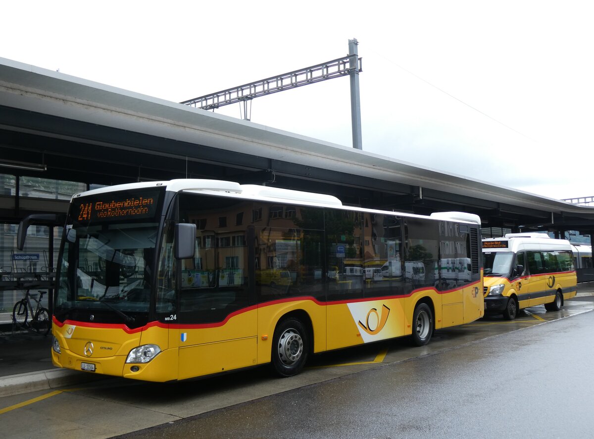 (275'844) - Amstein, Willisau - Nr. MB 24/LU 15'564/PID 11'788 - Mercedes am 26. Mai 2025 beim Bahnhof Sch�pfheim