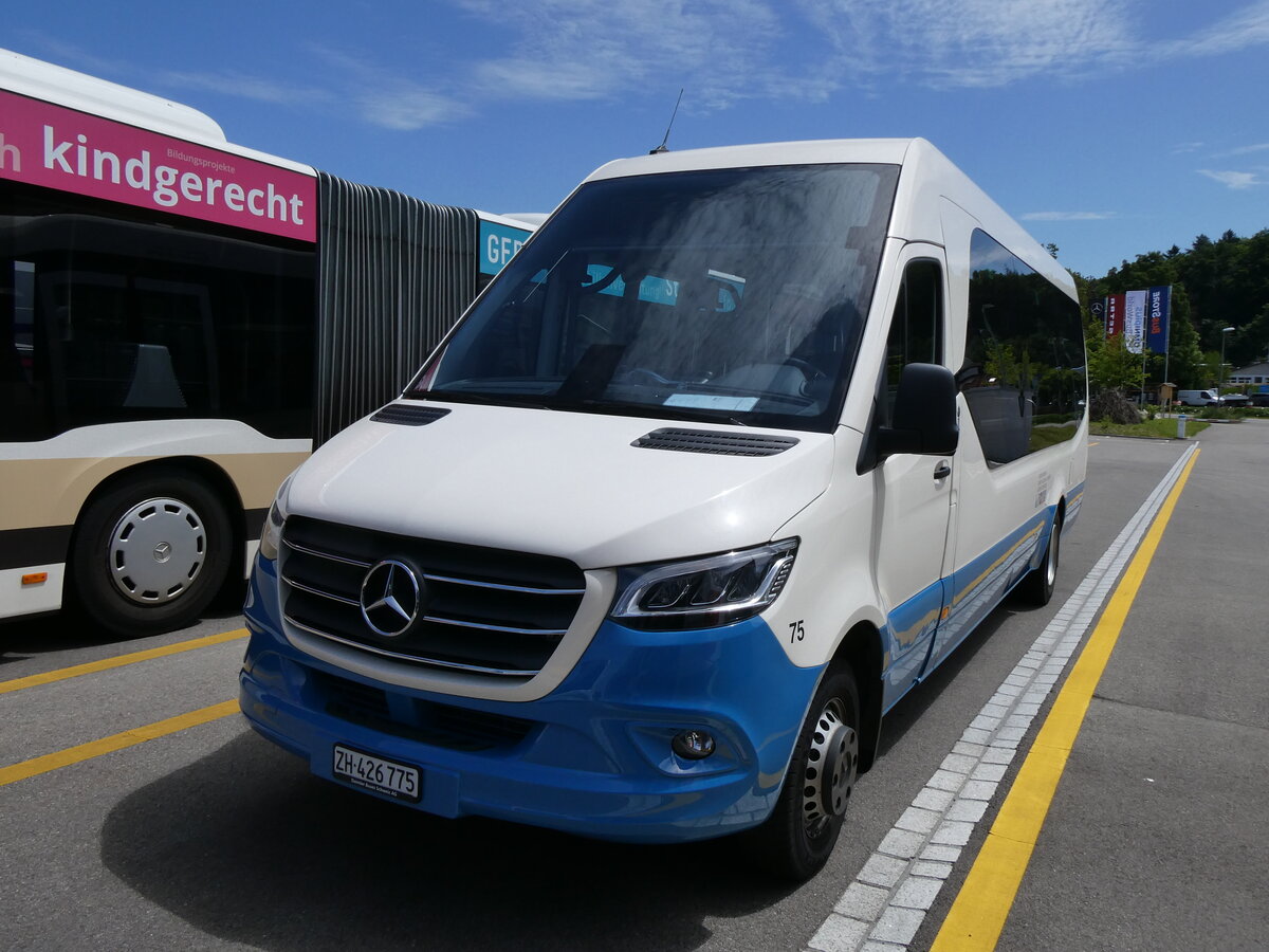 (276'115) - AZZK Zollikon - Nr. 75/ZH 426'775 - Mercedes am 31. Mai 2025 in Winterthur, Daimler Buses