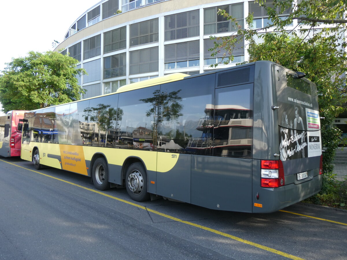 (276'560) - STI Thun - Nr. 147/BE 801'147 - MAN am 13. Juni 2025 bei der Schiffl�ndte Thun
