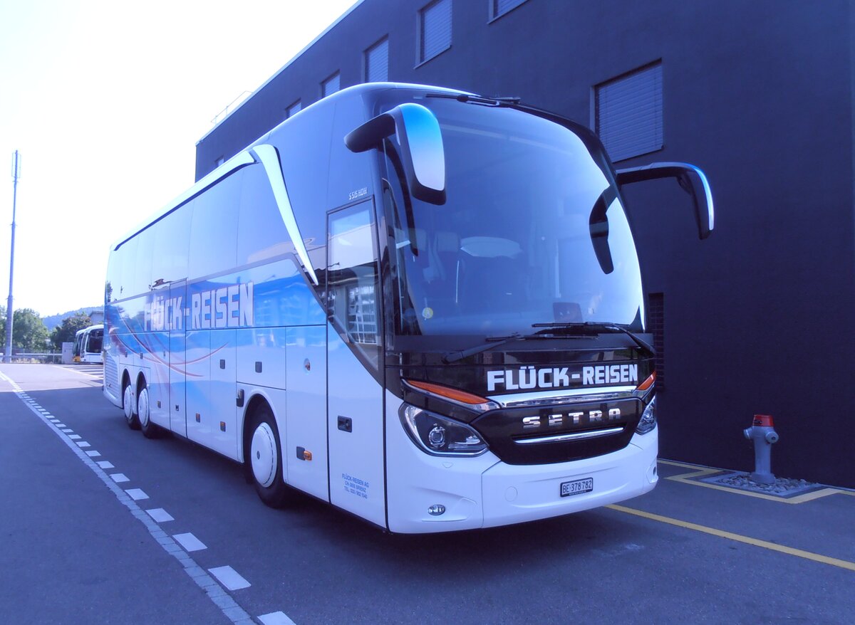 (277'583) - Fl�ck, Brienz - BE 378'782 - Setra am 5. Juli 2025 in Winterthur, Daimler Buses
