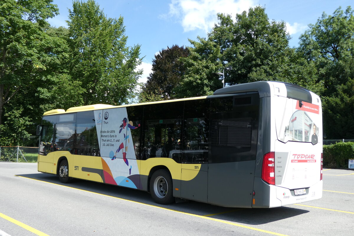 (278'425) - STI Thun - Nr. 409/BE 866'409 - Mercedes am 3. August 2025 bei der Schiffl�ndte Thun