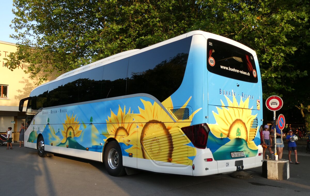 (278'787) - B�hrer, Hirzel - ZH 66'137 - Setra am 9. August 2025 in Thun, Strandbad