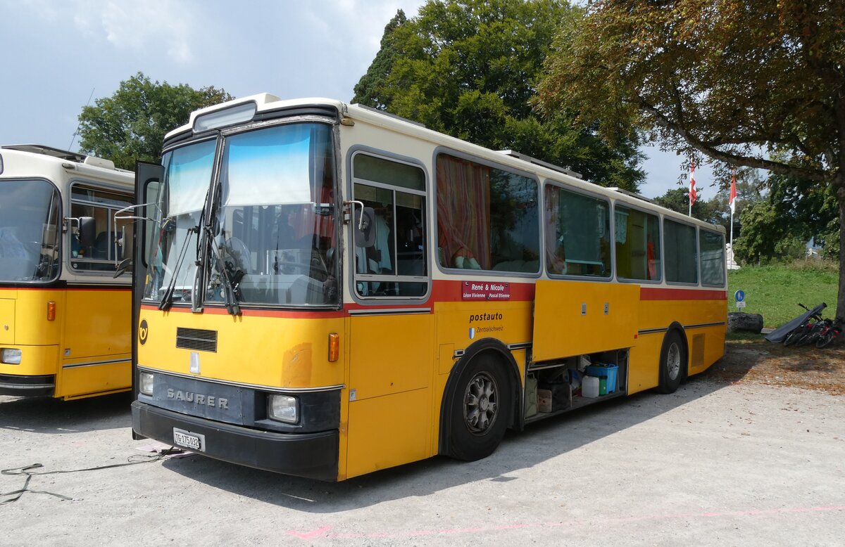 (279'028) - Sch�r, Ettenhausen - TG 175'032 - Saurer/R&J (ex Zimmermann, Kerns; ex Amstein, Willisau) am 16. August 2025 in Solothurn, Baseltor