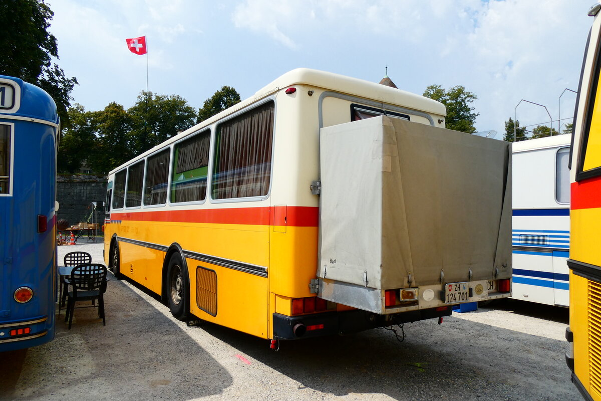 (279'047) - Toldo, Z�rich - ZH 124'701 - Saurer/R&J (ex Peter, Pfaffnau) am 16. August 2025 in Solothurn, Baseltor