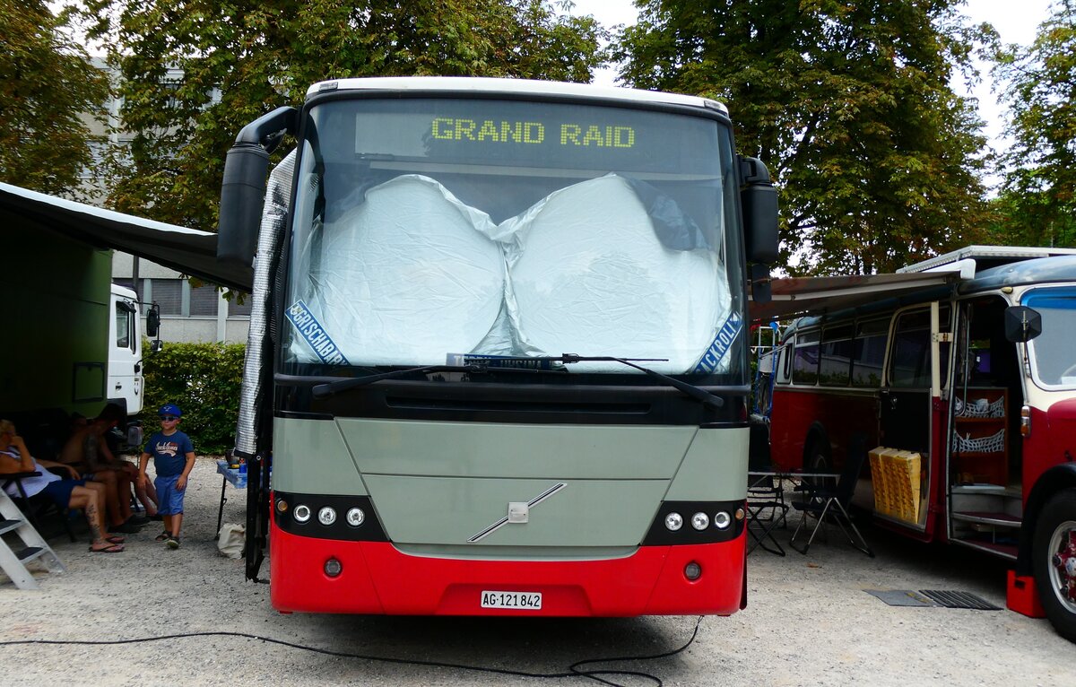 (279'095) - Erni, T�gerig - AG 121'842 - Volvo (ex Serta, Lumino; ex Lathion, Sion Nr. 4) am 16. August 2025 in Solothurn, Baseltor