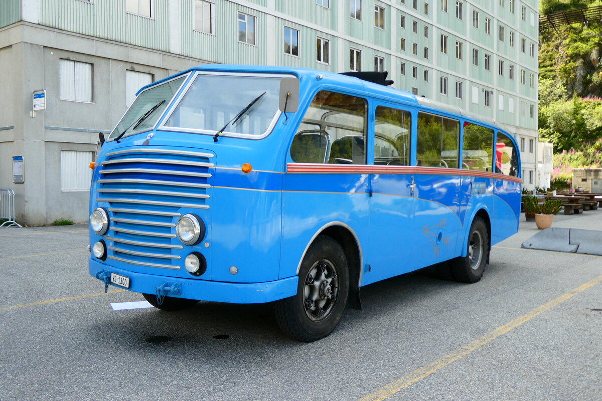 (279'309) - Theytaz, Sion - VS 1300 - Saurer/Mudry am 23. August 2025 in Dixence, Le Chargeur