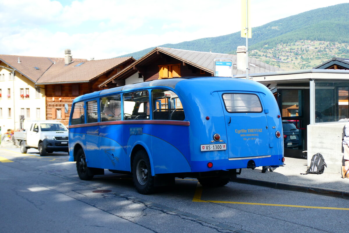 (279'320) - Theytaz, Sion - VS 1300 - Saurer/Mudry am 23. August 2025 in H�r�mence