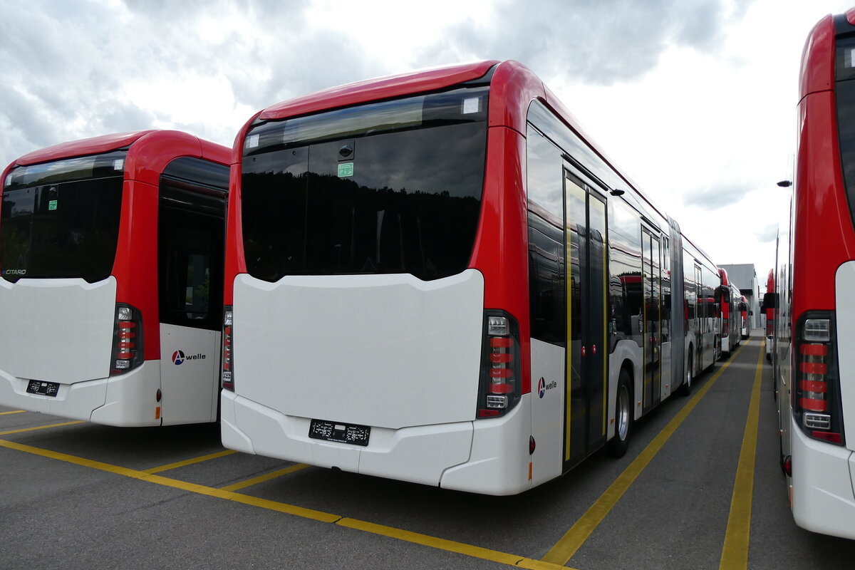 (279'611) - RVBW Wettingen - (145'899) - eMercedes am 29. August 2025 in Winterthur, Daimler Buses