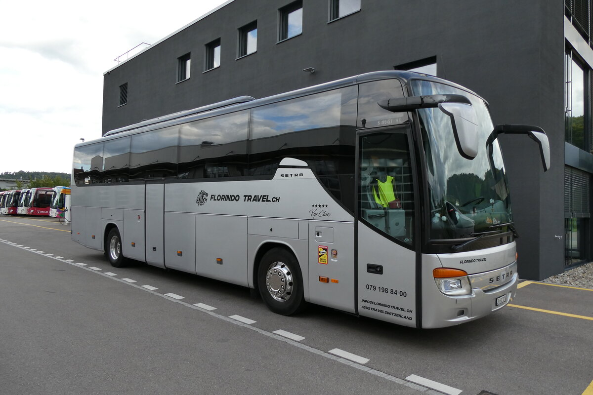 (279'613) - Florindo Travel, Oberengstrinen - ZH 632'324 - Setra (ex Marti, Kallnach Nr. 15) am 29. August 2025 in Winterthur, Daimler Buses
