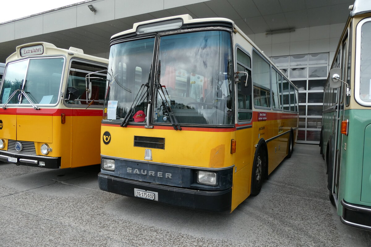 (279'679) - Sch�r, Ettenhausen - TG 175'032 - Saurer/R&J (ex Zimmermann, Kerns; ex Amstein, Willisau) am 30. August 2025 in Oberkirch, CAMPUS Sursee
