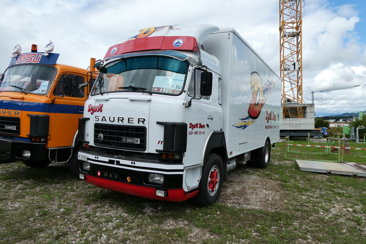 (279'737) - Dysli, Bern - Nr. 11/BE 83'396 - Saurer am 30. August 2025 in Oberkirch, CAMPUS Sursee