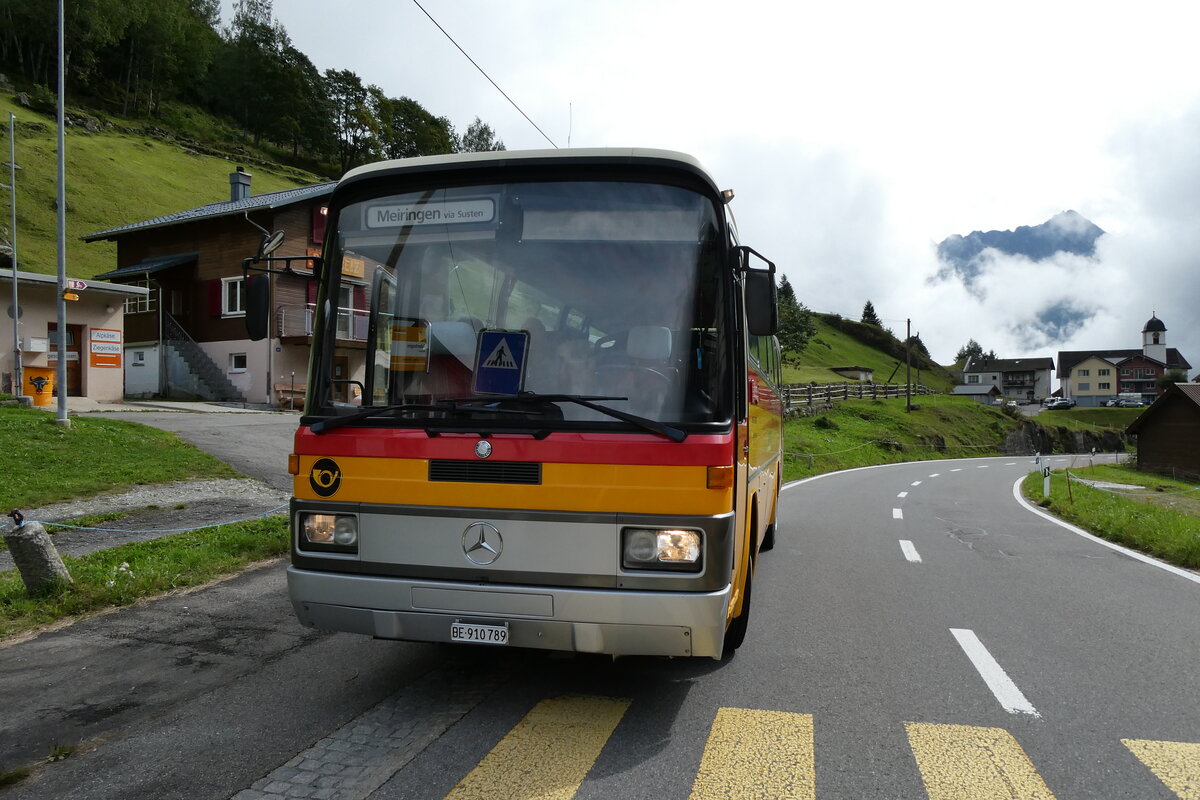 (280'266) - Buzzi, BErn - BE 910'789 - Mercedes (ex Mattli, Wassen/PID 2295) am 10. September 2025 in Meien, Aderbogen