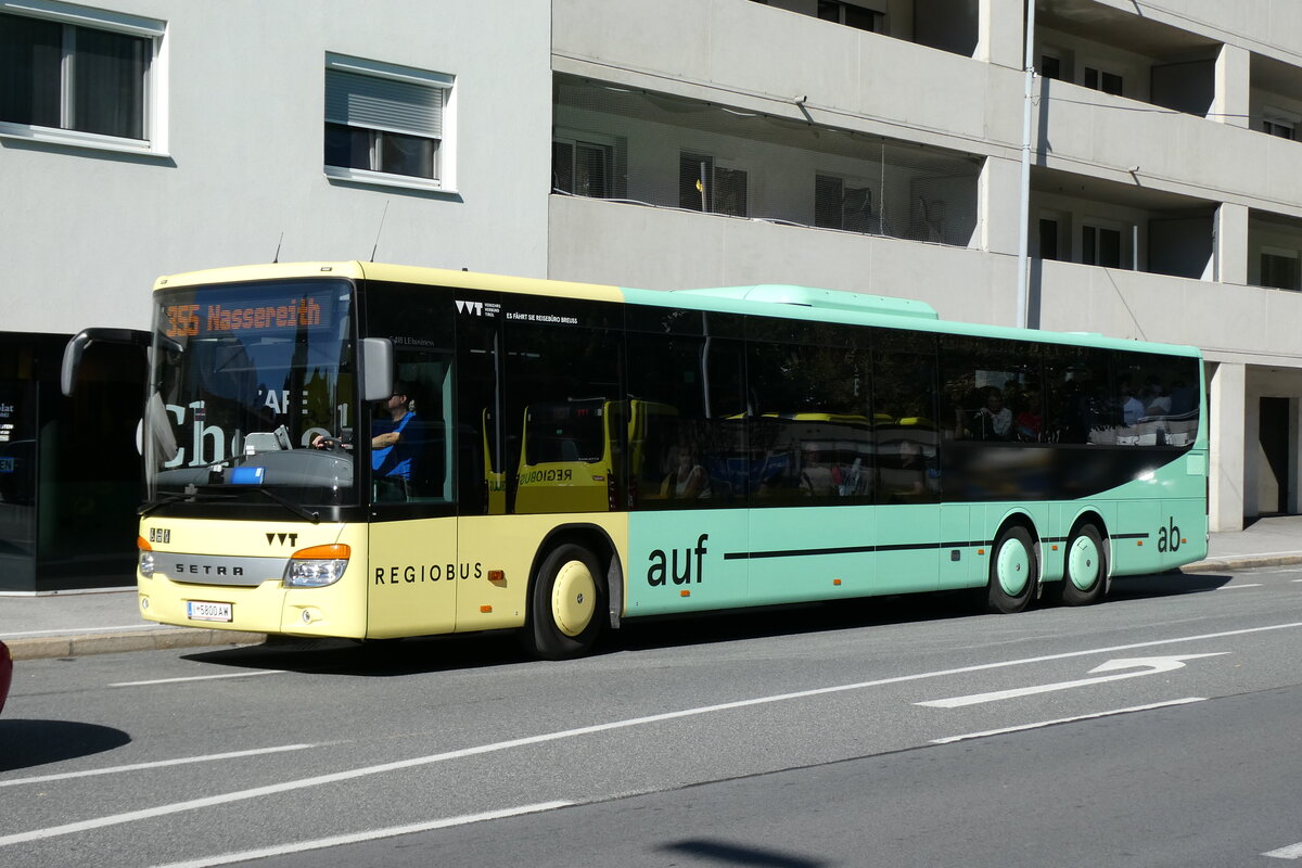 (280'542) - Breuss, Rankweil - Nr. 708/I 5800 AW - Setra am 18. September 2025 in Telfs, Anton-Auer-Strasse