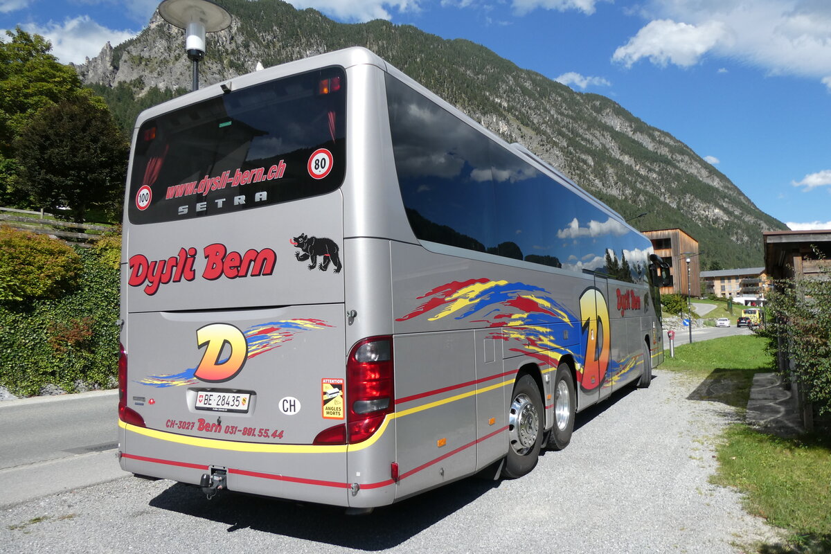 (280'638) - Aus der Schweiz: Dysli, Bern - Nr. 23/BE 28'435 - Setra am 21. September 2025 in Brand, Brandnerhof