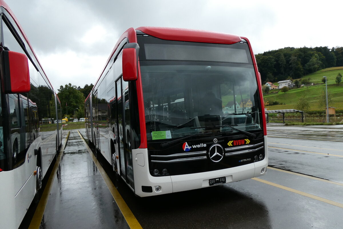 (280'774) - RVBW Wettingen - (145'904) - eMercedes am 27. September 2025 in Winterthur, Daimler Buses
