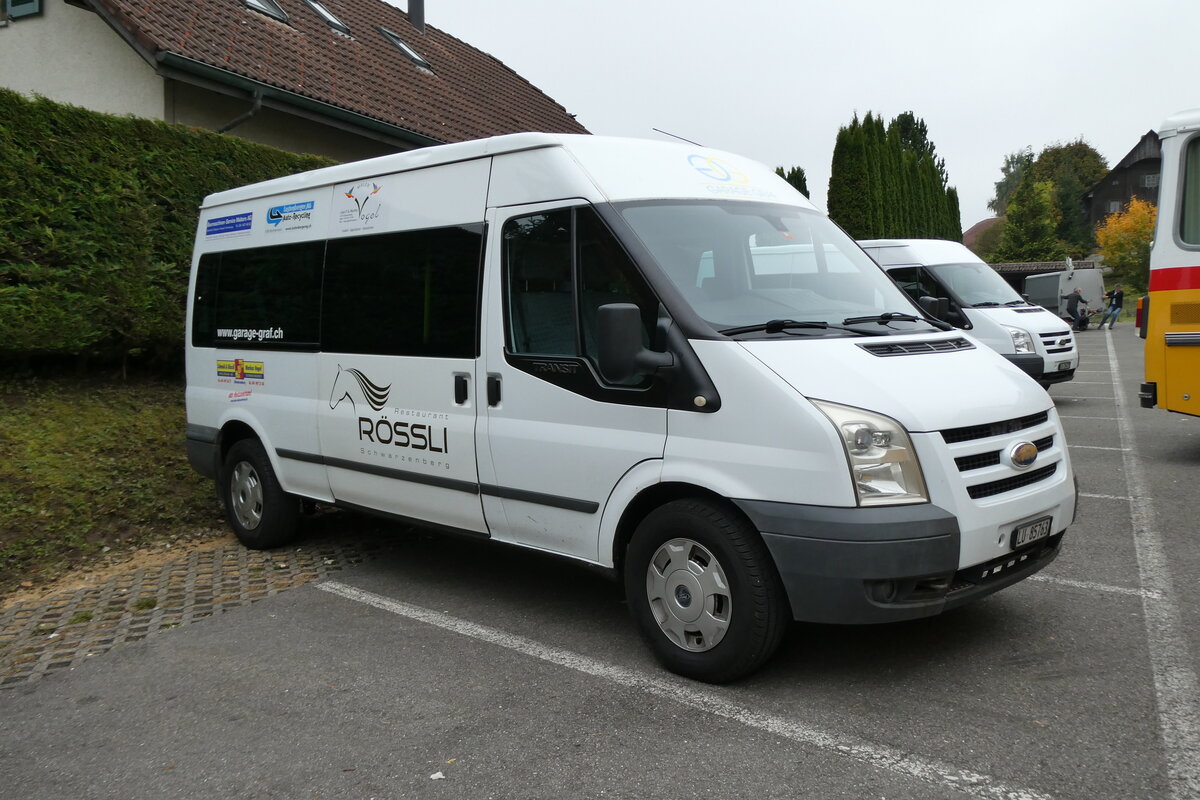 (281'387) - Restaurant R�ssli, Schwarzenberg - Nr. 1/LU 85'763 - Ford am 12. Oktober 2025 in Schwarzenberg, R�ssli
