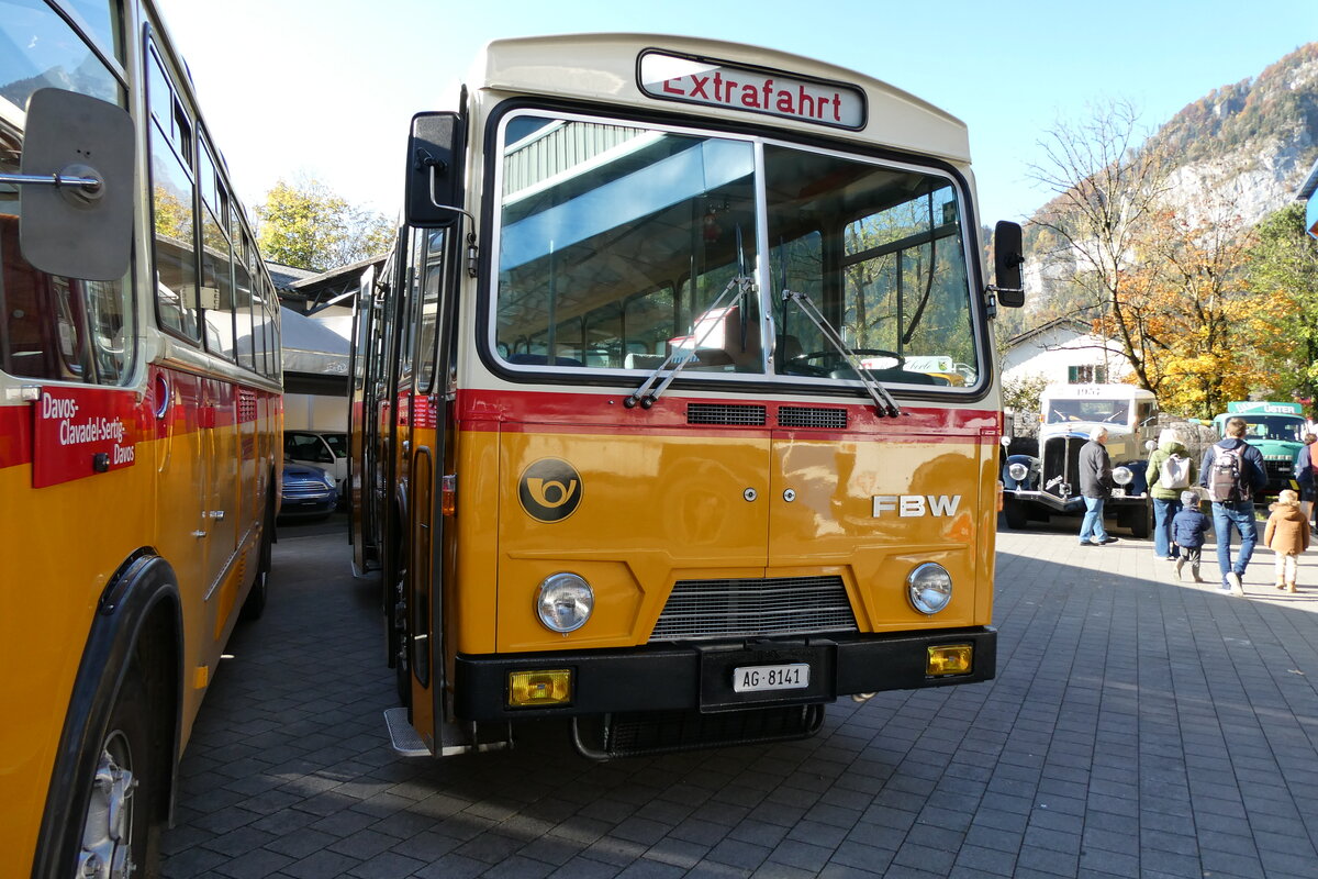)281'611) - Stutz, Jonen - AG 8141 - FBW/Hess (ex Dubach, Walde) am 18. Oktober 2025 in N�fels, FBW-Museum