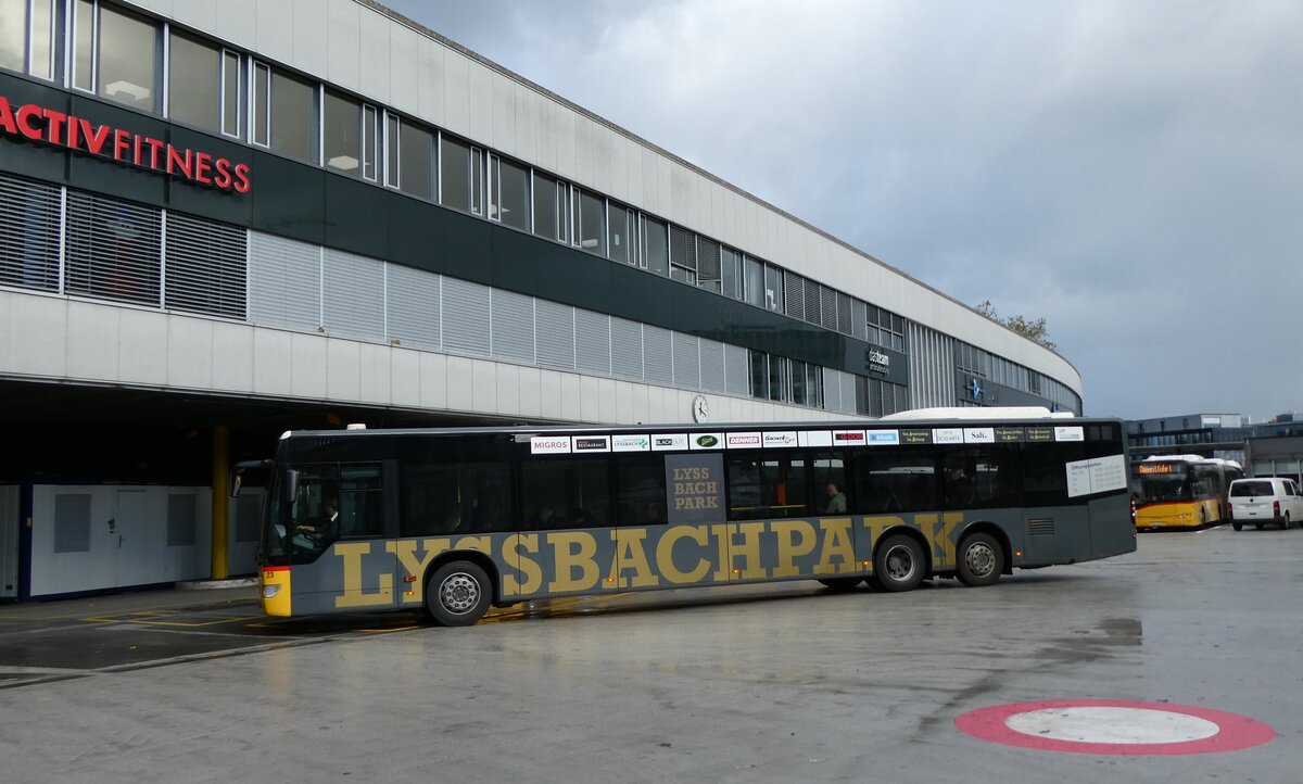 (281'767) - Steiner, Ortschwaben - Nr. 23/BE 43'335/PID 5416 (ex AVA Biel Nr. 4) am 24. Oktober 2025 in Bern, Postautostation