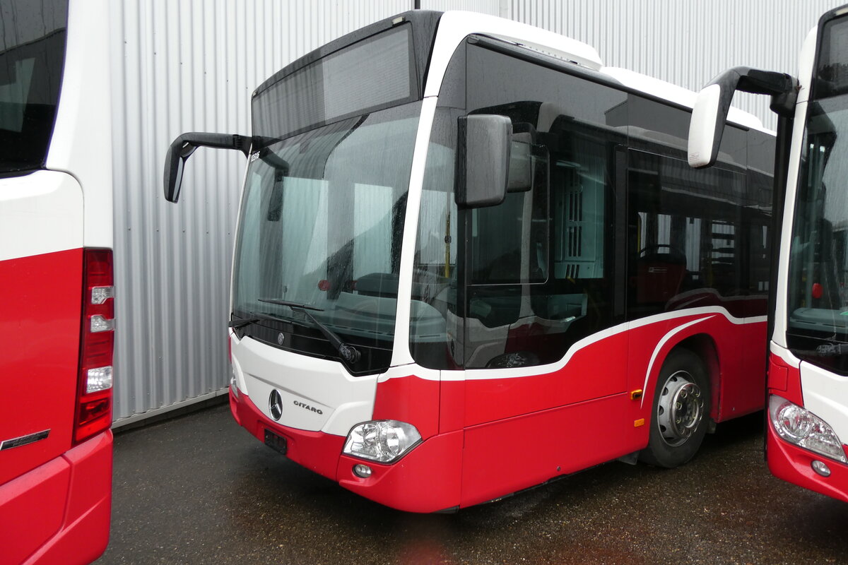 (281'801) - CarPostal Ouest - PID 12'316 - Mercedes (ex Breuss, A-Rankweil; ex Wiener Linien, A-Wien Nr. 8133) am 25. Oktober 2025 in Winterthur, Daimler Buses (Teilaufnahme)