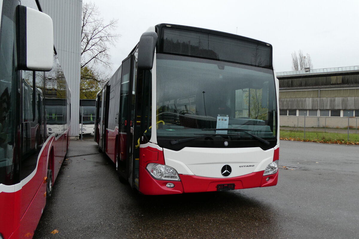 (281'808) - PostAuto Ostschweiz - PID 12'318 - Mercedes (ex PostAuto Bern; ex Wiener Linien, A-Wien Nr. 8158) am 25. Oktober 2025 in Winterthur, Daimler Buses