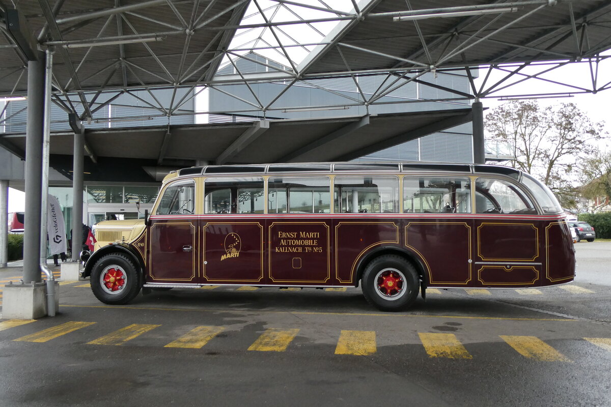 (284'738) - Marti, Kallnach - Nr. 40 - Saurer/Lauber am 7. Februar 2026 in Kallnach, Car-Terminal