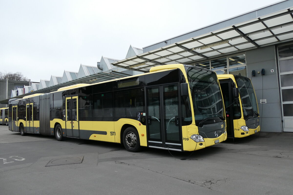 (284'775) - STI Thun - Nr. 709/BE 865'709 - Mercedes am 8. Februar 2026 in Thun, Garage