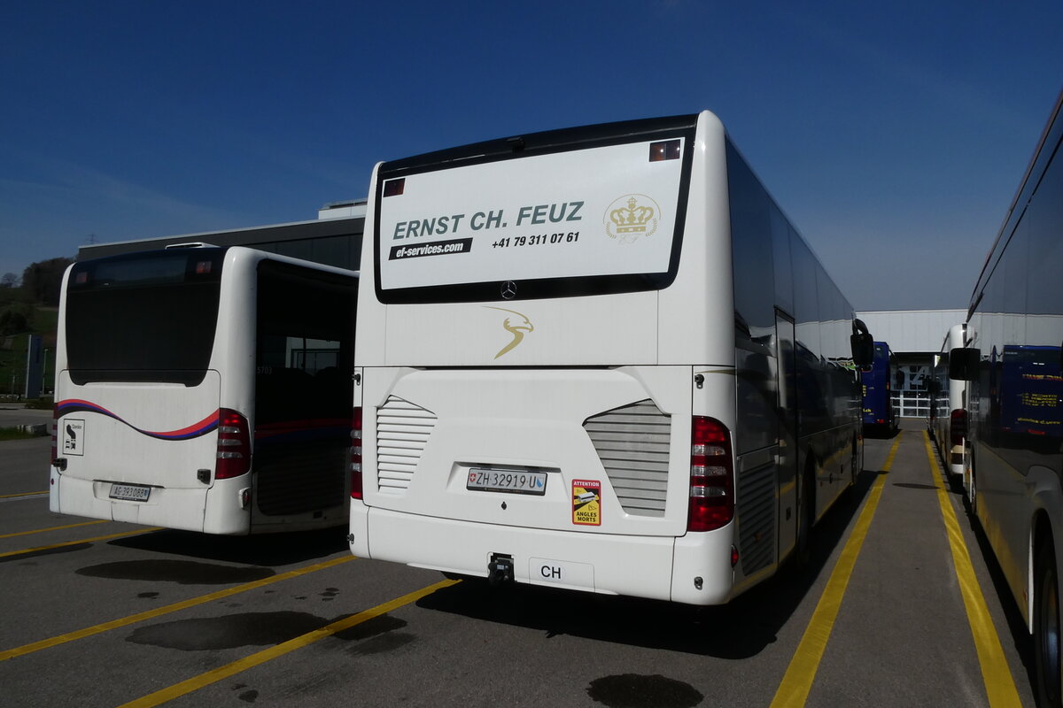 (285'785) - Feuz, Innertkirchen - ZH 32'919 U - Mercedes am 28. M�rz 2026 in Winterthur, Daimler Buses