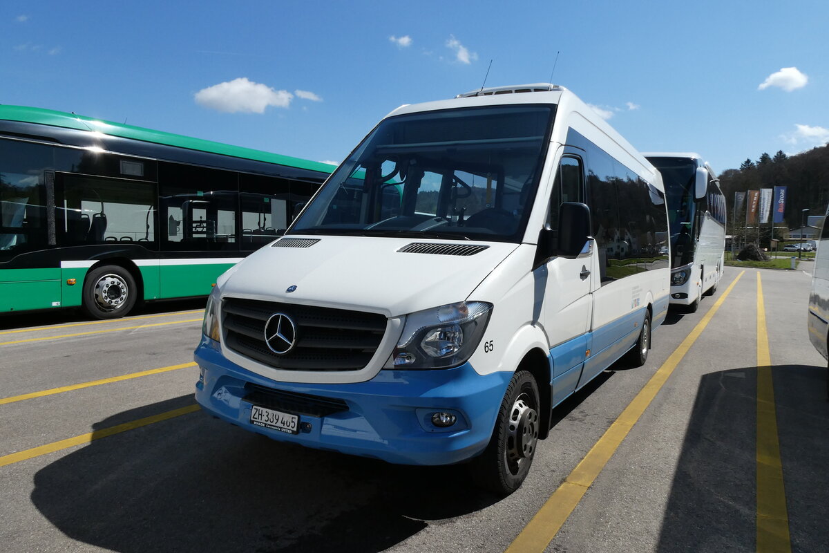 (285'983) - AZZK Zollikon - Nr. 65/ZH 389'465 - Mercedes am 6. April 2026 in Winterthur, Daimler Buses