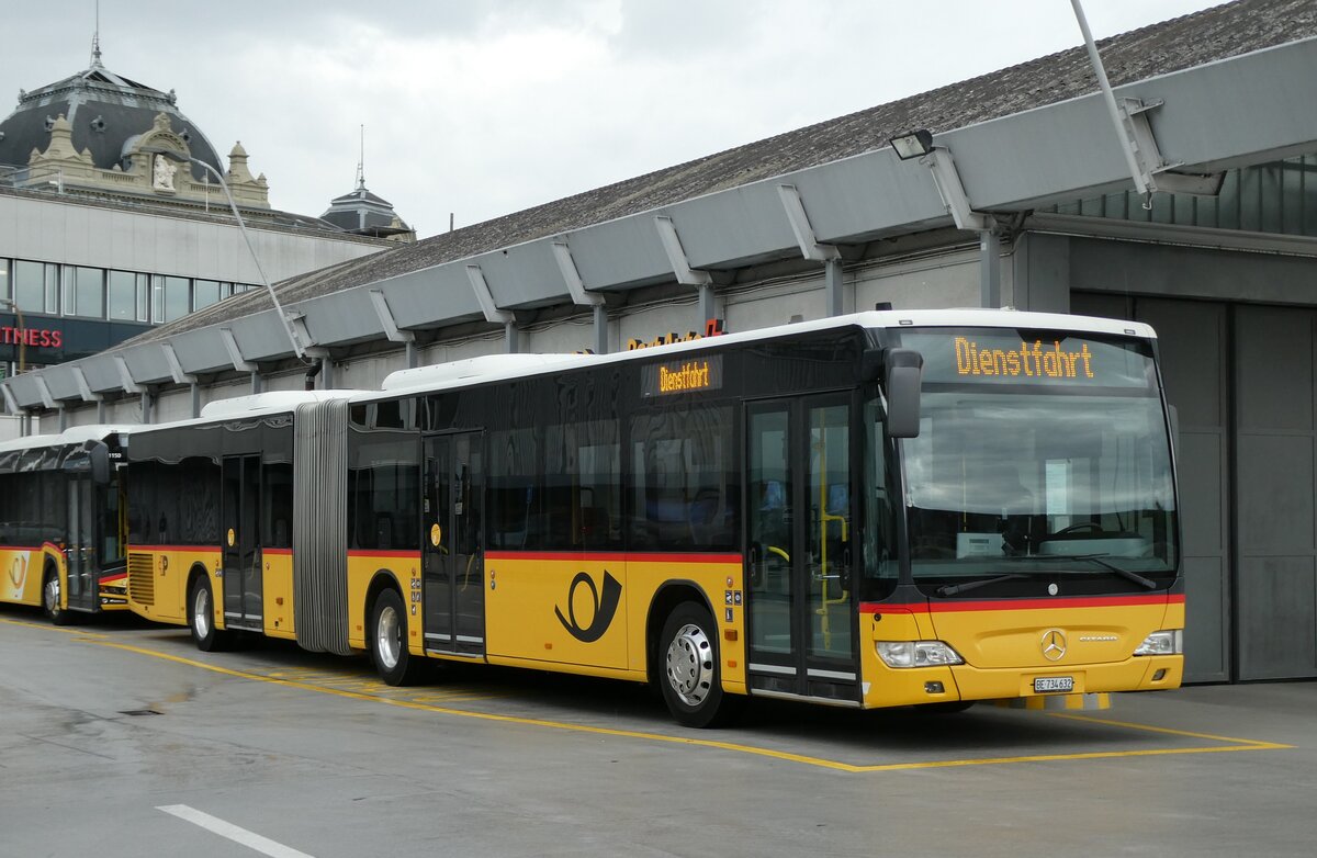 (286'067) - PostAuto Bern - Nr. 5550/BE 734'632/PID 5550 - Mercedes (ex Nr. 632) am 10. April 2026 in Bern, Postautostation