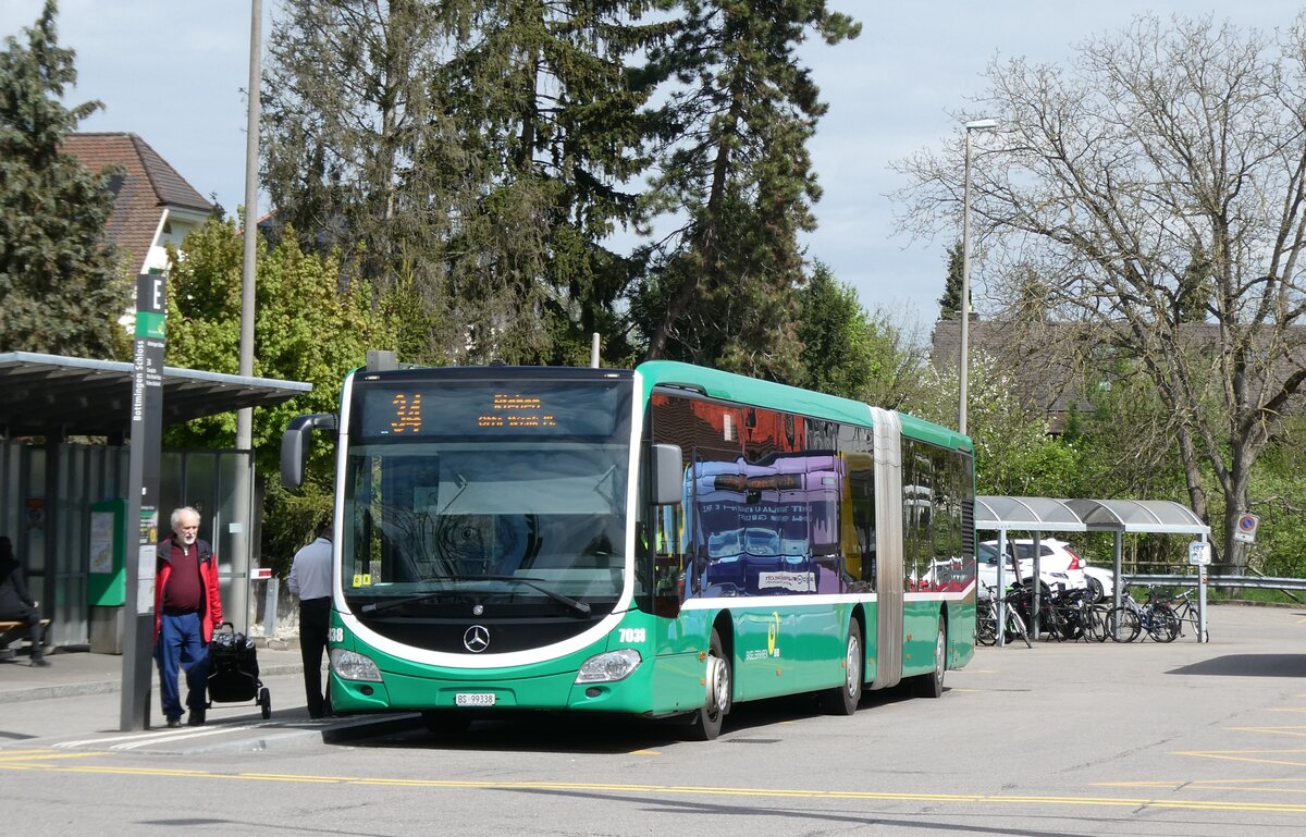 (286'209) - BVB Basel - Nr. 7038/BS 99'338 - Mercedes am 16. April 2026 in Bottmingen, Schloss
