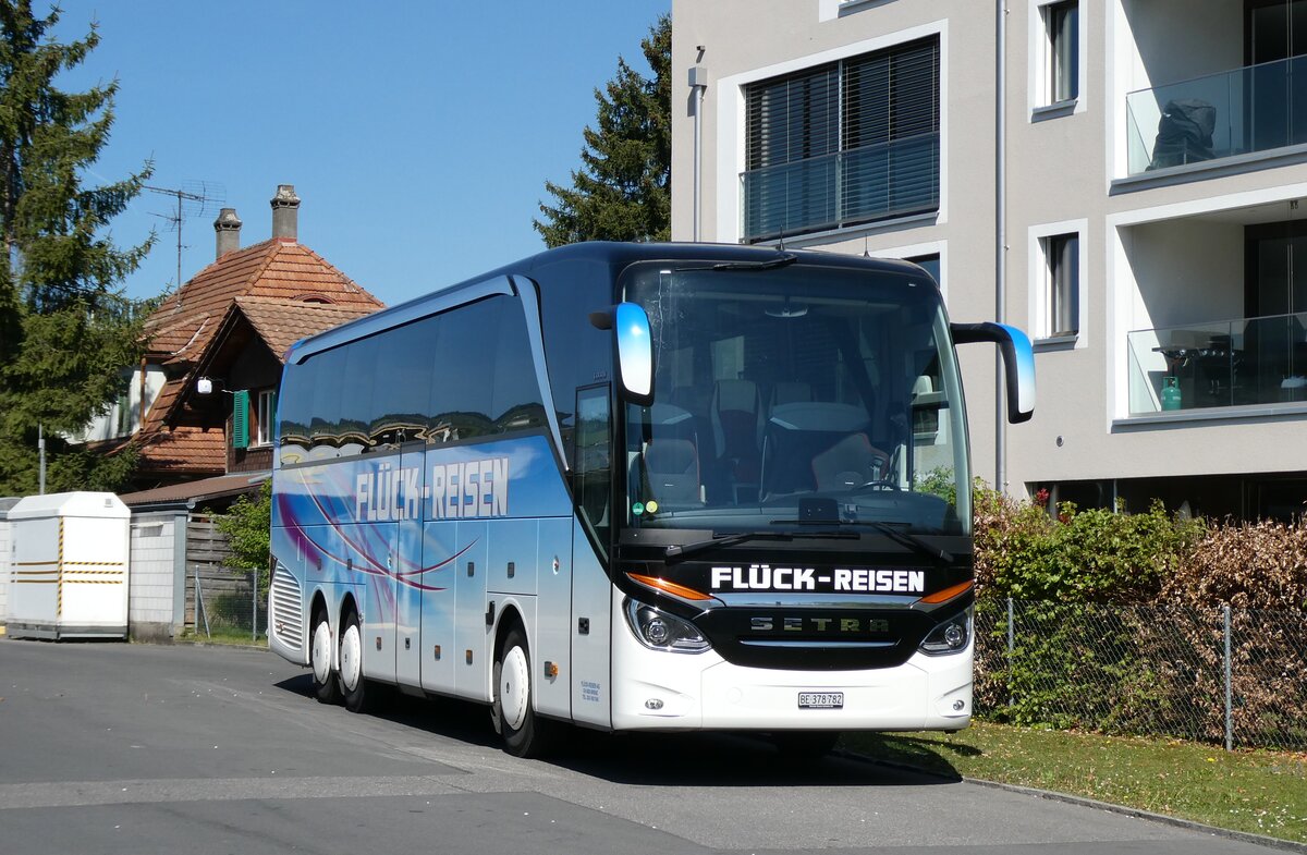 (286'332) - Fl�ck, Brienz - BE 378'782 - Setra a, 23. April 2026 in Thun, Garage STI