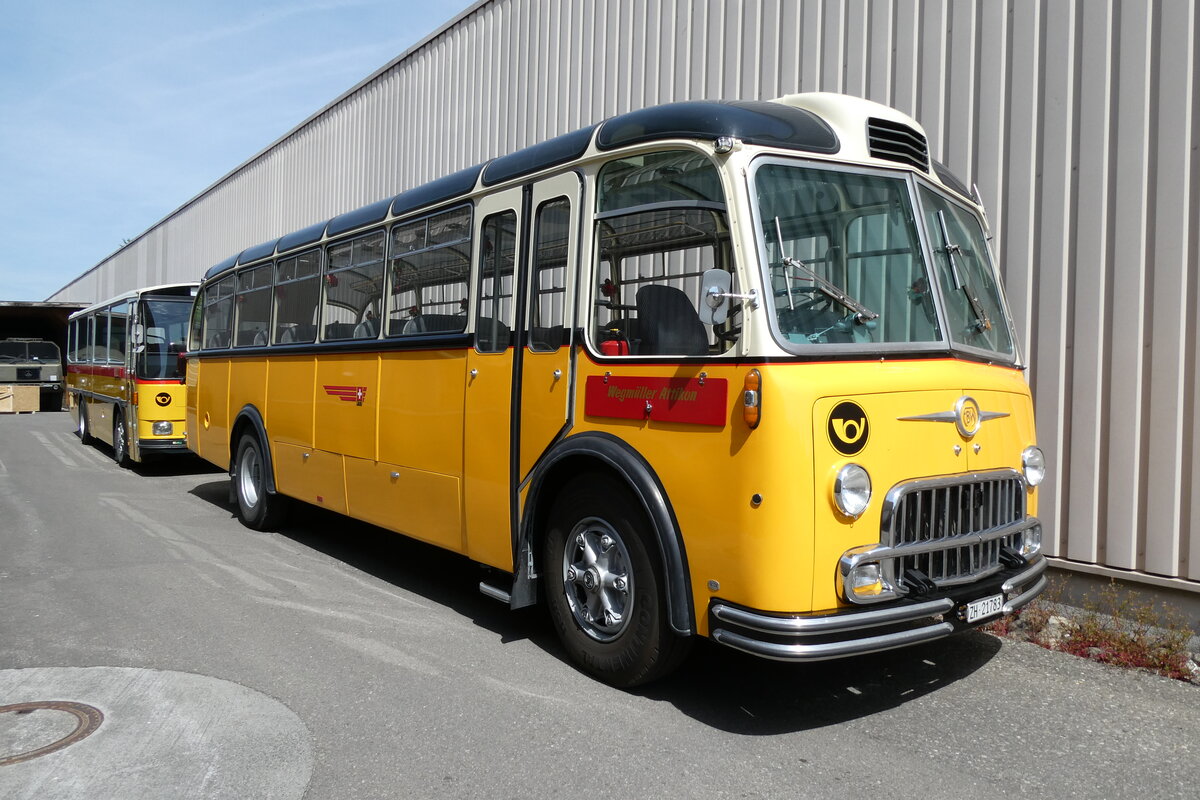(286'601) - Wegm�ller, Attikon - ZH 21'783 - FBW/Gangloff (ex P 24'037; ex P 21'537) am 2. Mai 2026 in Attikon, Wegm�ller