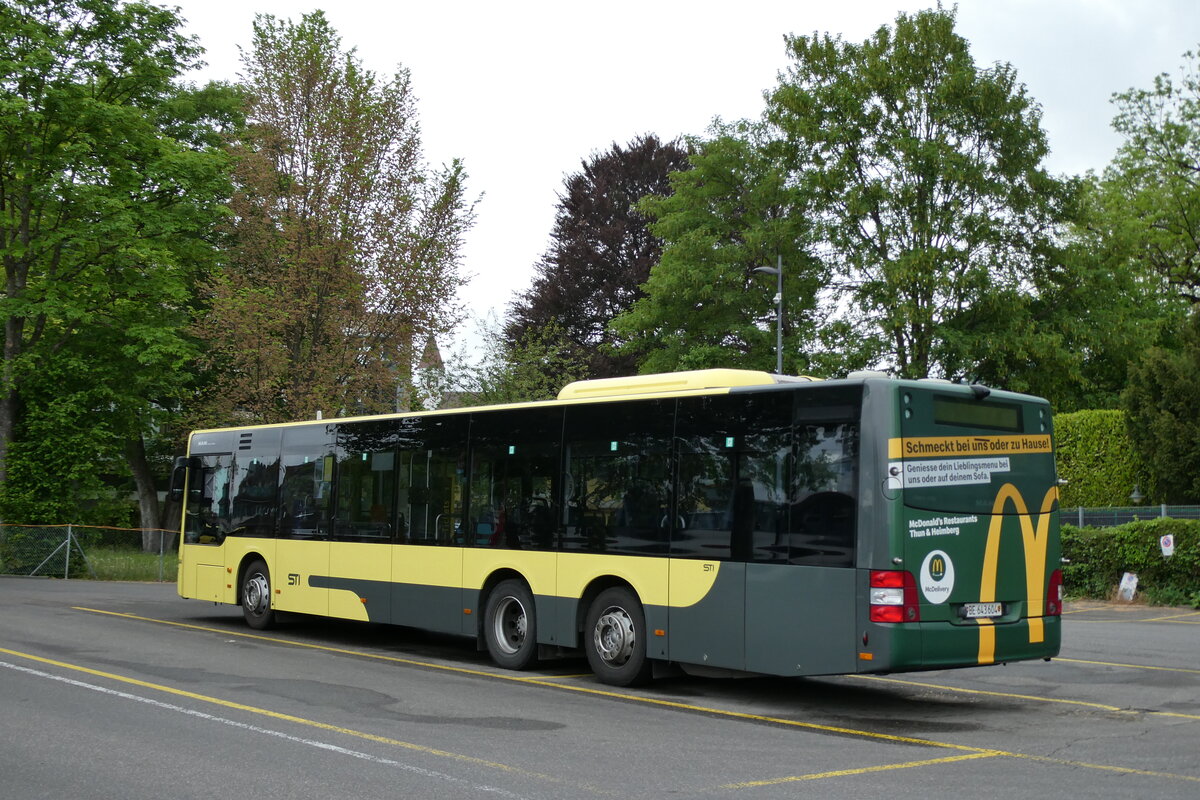(286'827) - STI Thun - Nr. 604/BE 643'604 - MAN am 5. Mai 2026 bei der Schiffl�ndte Thun