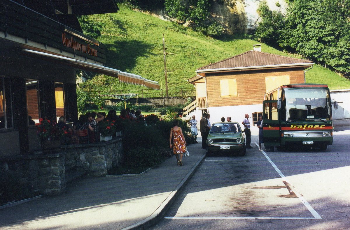 (D 006) - Aus dem Archiv: Gafner, Thun - BE 127'629 - Dr�gm�ller/Mercedes um 1980 in Werthenstein