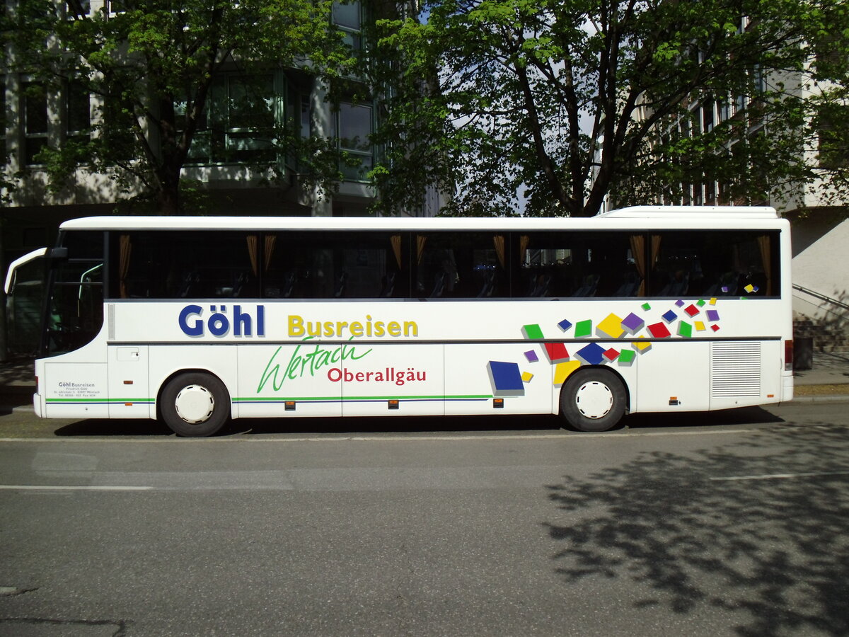 G�hl, Wertach - Setra S 315 GT-HD am 9. April 2014 in M�nchen (Aufnahme: Martin Beyer)