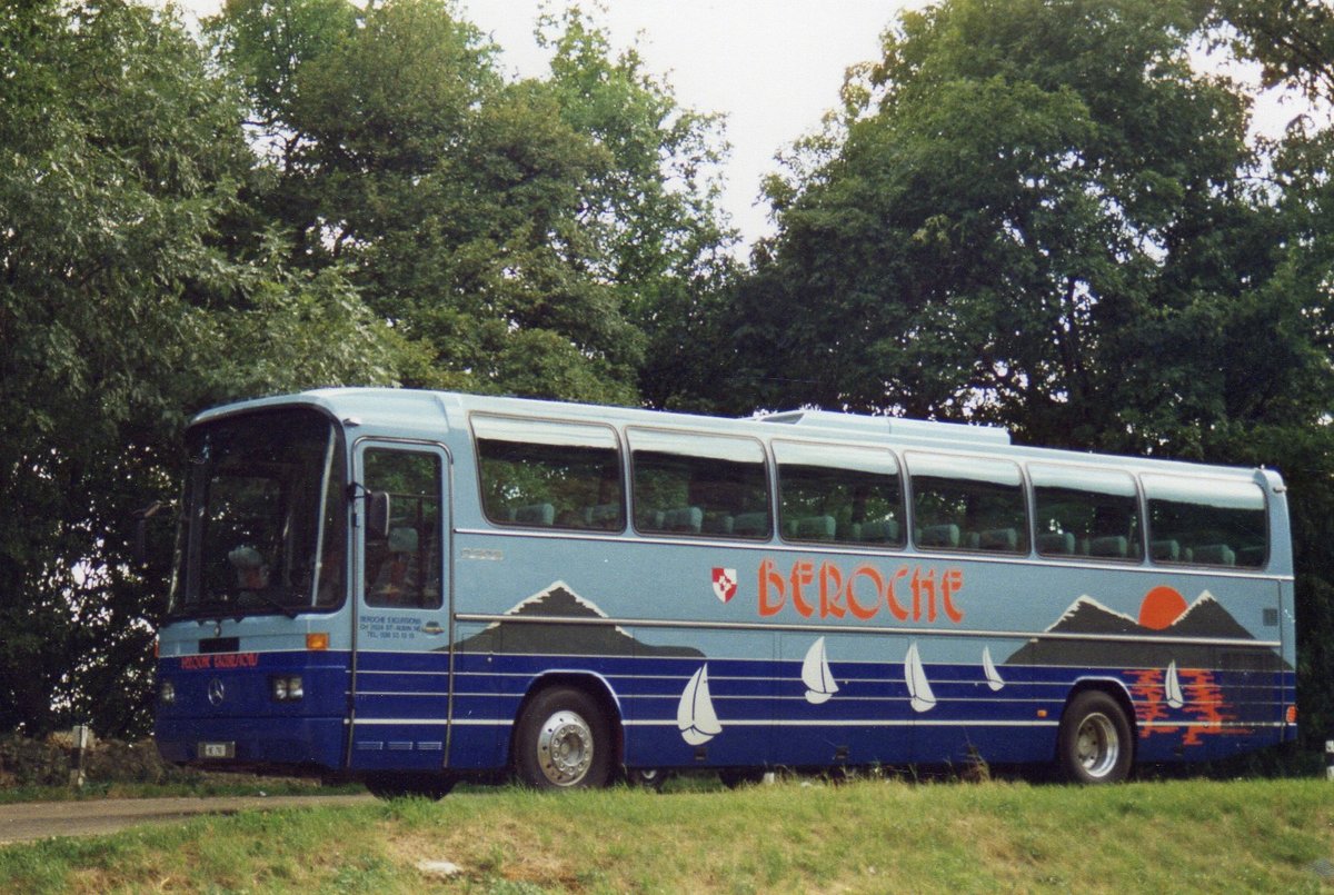 (MD078) - Aus dem Archiv: B�roche, St-Aubin - NE 790 - Mercedes im August 1989
