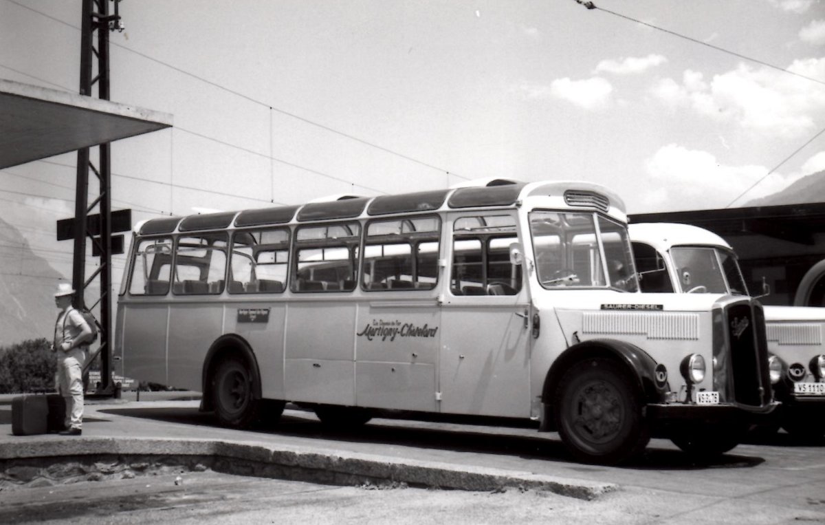 (MD439) - Aus dem Archiv: MC Le Ch�telard - VS 3176 - Saurer/Eggli um 1965