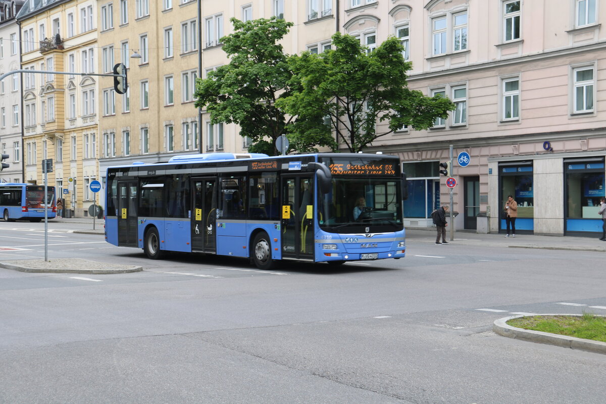 MVG M�nchen - Nr. 4310/M-VG 4310 - MAN am 26. Mai 2021 in M�nchen (Aufnahme: Martin Beyer)