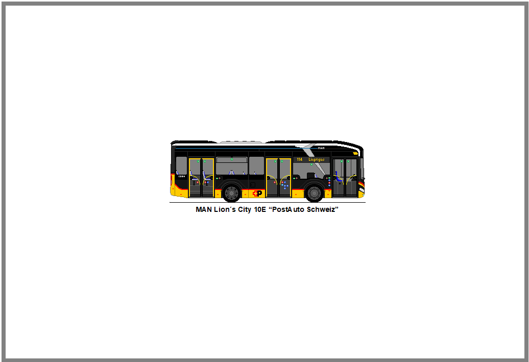 PostAuto Graub�nden - eMAN Lion's City 10E