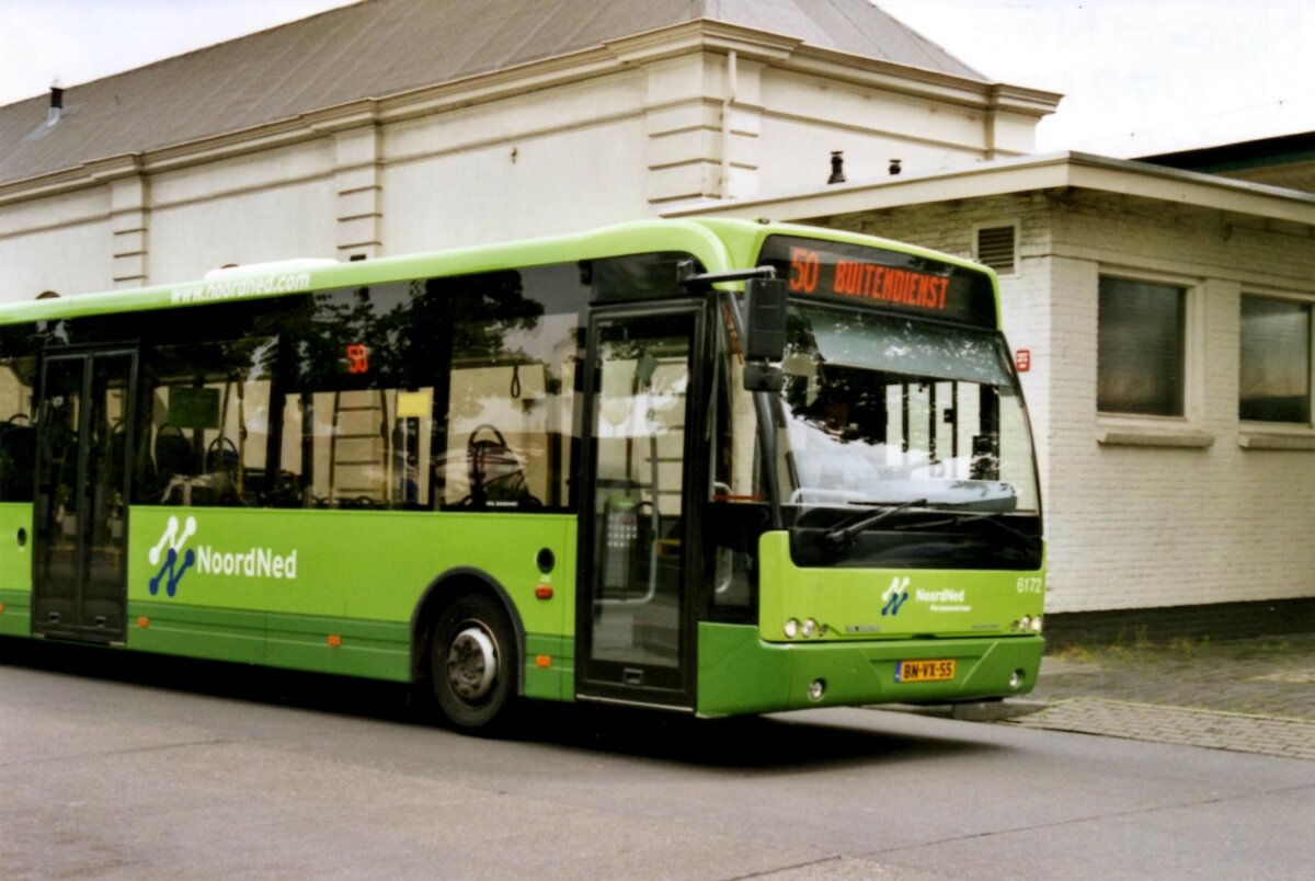 (R 4820) - Aus dem Archiv: NoordNed - Nr. 6172/BN-VX-55 - VDL Berkhof am 8. Juli 2005 in Leeuwarden (Teilaufnahme)
