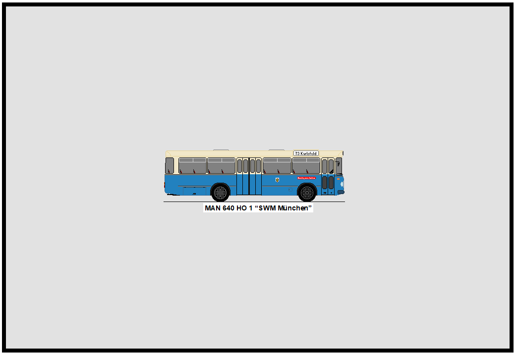 SWM M�nchen - MAN 640 HO 1