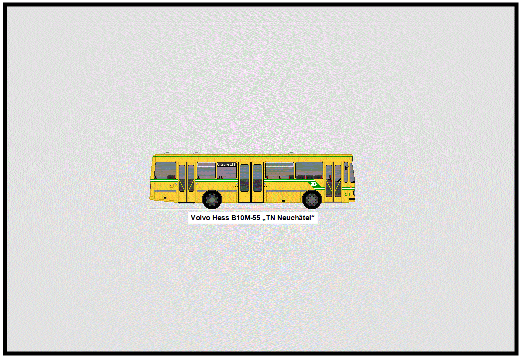 TN Neuch�tel - Nr. 211/NE 46'211 - Volvo/Hess B10M-55