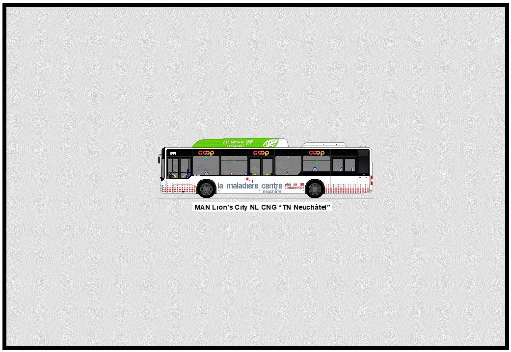 TN Neuch�tel - Nr. 299/NE 74'299 - MAN Lion's City NL CNG